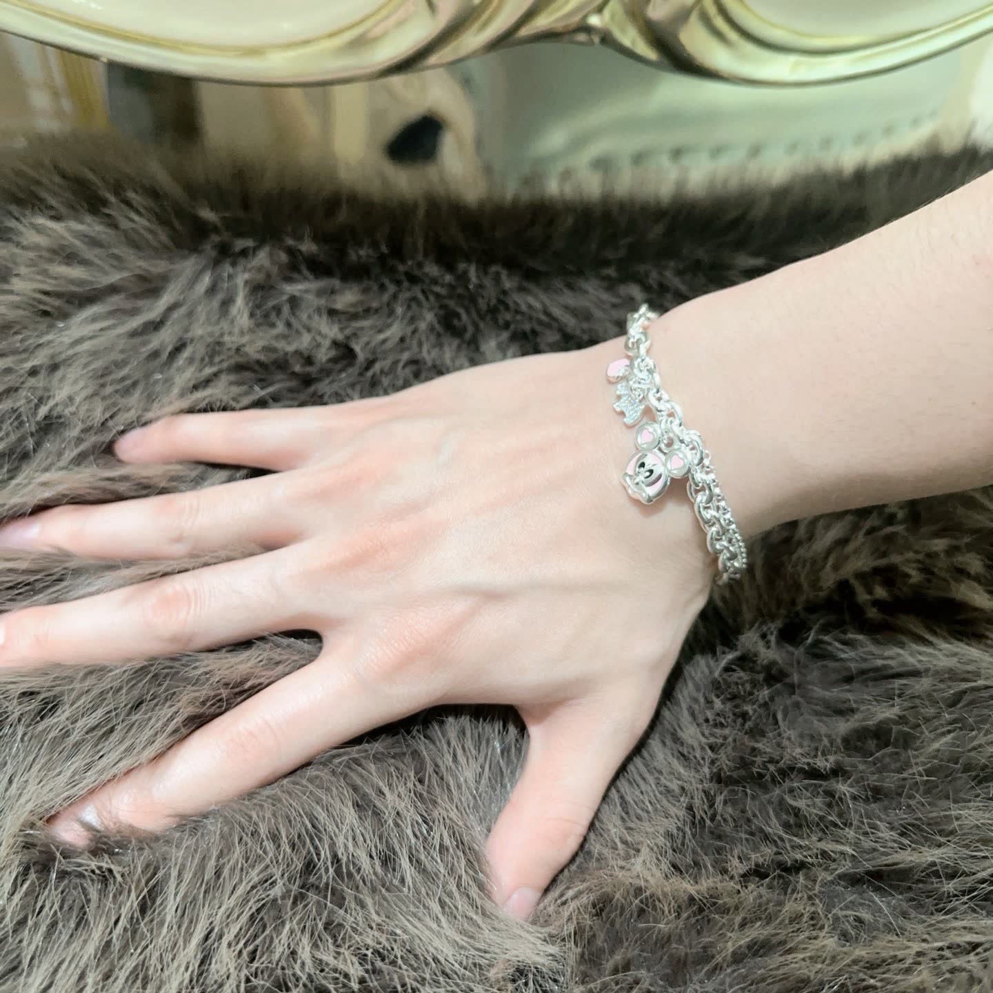 Tiffany & Co. Mickey Mouse Charm Bracelet